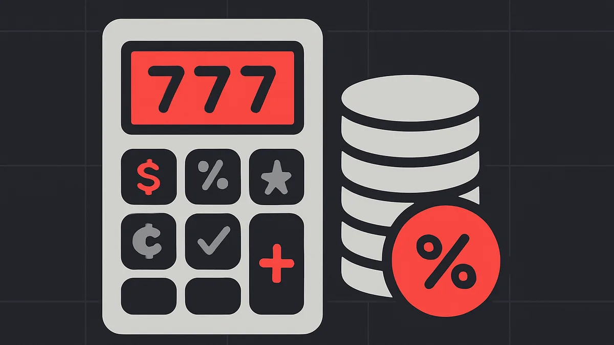 Illustration of calculating wagering requirements on a real money no deposit bonus