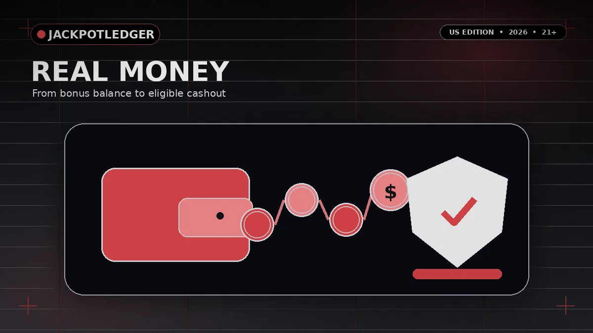 State-licensed real money no deposit bonus USA 2026 — deposit to withdrawal ledger